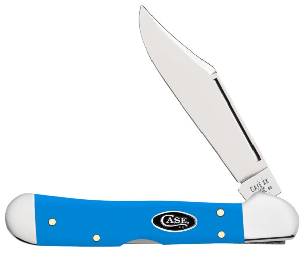 Light Blue Synthetic Smooth Mini CopperLock