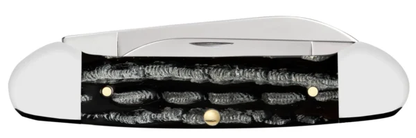 Jigged Buffalo Horn Canoe - Image 3