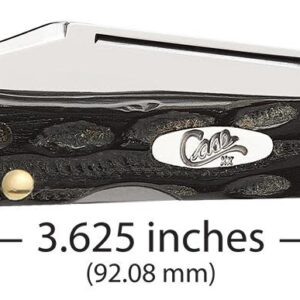 Jigged Buffalo Horn Mini CopperLock