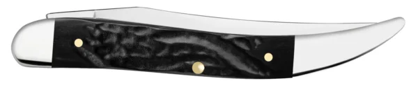 Jigged Rough Black Synthetic Medium Texas Toothpick - Image 3