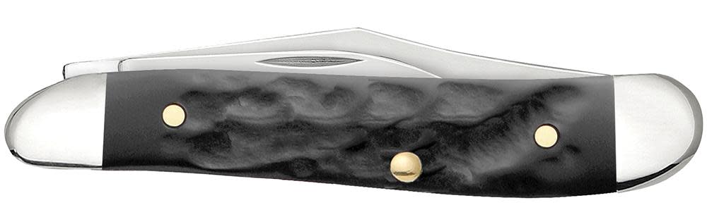 Jigged Rough Black Synthetic Peanut - Image 3
