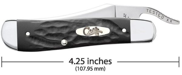 Jigged Rough Black Synthetic RussLock - Image 2