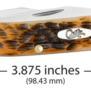 Peach Seed Jig Amber Bone Muskrat