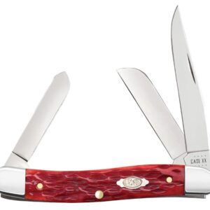 Peach Seed Jig Dark Red Bone CS Medium Stockman