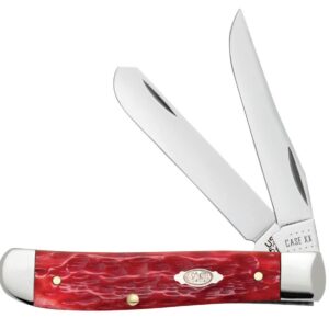 Peach Seed Jig Dark Red Bone CS Mini Trapper
