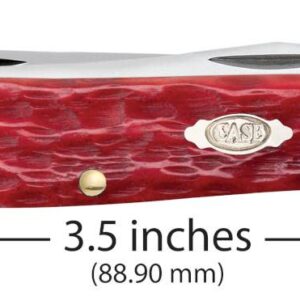 Peach Seed Jig Dark Red Bone CS Mini Trapper