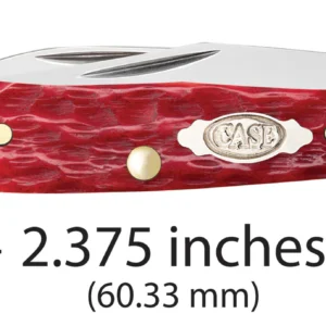Peach Seed Jig Dark Red Bone CS Tiny Trapper