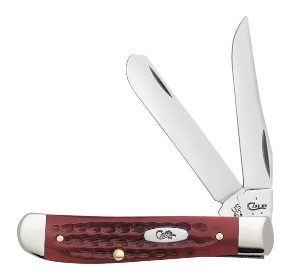 Pocket Worn Corn Cob Jig Old Red Bone Mini Trapper