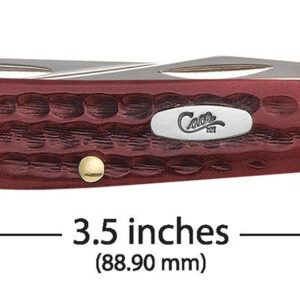 Pocket Worn Corn Cob Jig Old Red Bone Mini Trapper