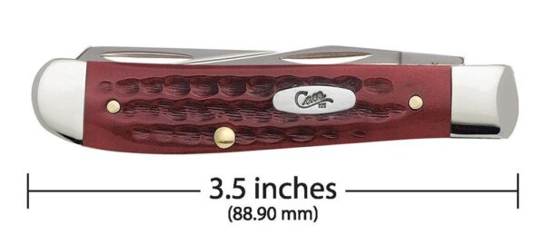 Pocket Worn Corn Cob Jig Old Red Bone Mini Trapper - Image 2