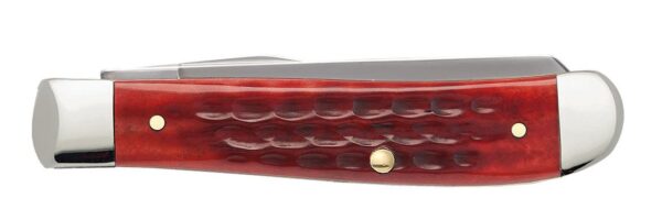 Pocket Worn Corn Cob Jig Old Red Bone Mini Trapper - Image 3