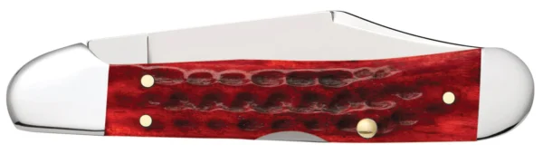 Pocket Worn Corn Cob Jigged Old Red Bone Mini CopperLock - Image 3