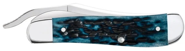 Pocket Worn Peach Seed Jig Mediterranean Blue Bone RussLock - Image 3