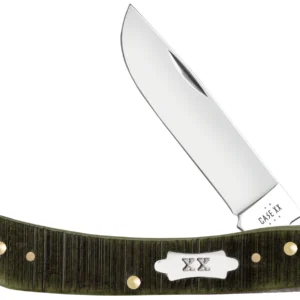 Sawcut Jigged Olive Green Bone Sod Buster Jr