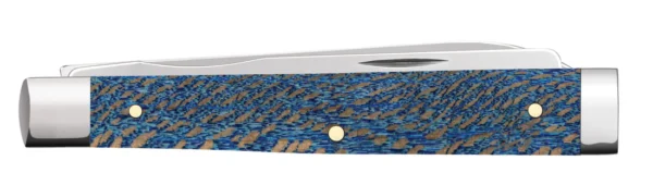 Smooth Blue Sycamore Wood Baby Doc - Image 3