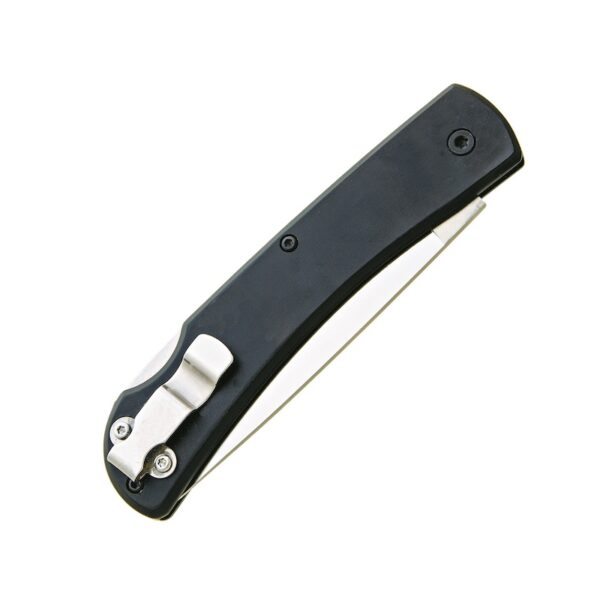 4 5/8″ Black Aluminum Large Locking Farmhand w/Clip - Image 2