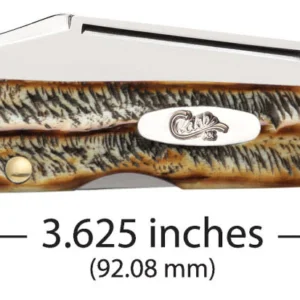 Jigged Case 6.5 BoneStag Mini CopperLock