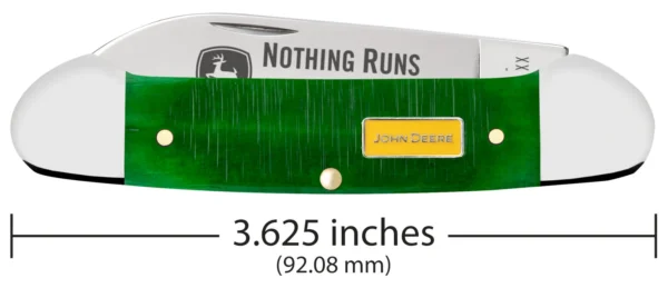 John Deere Sawcut Jig Green Bone Canoe - Image 2