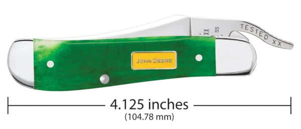 John Deere Sawcut Jig Green Bone RussLock - Image 2