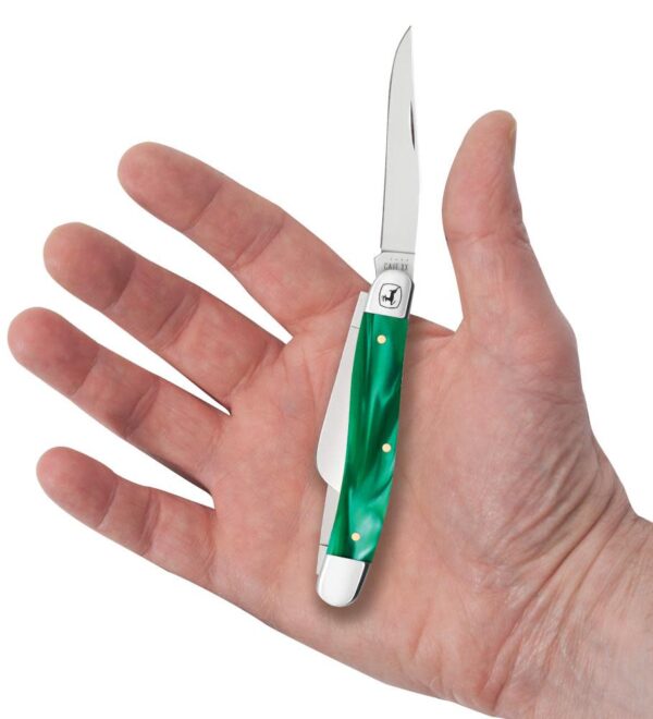 John Deere Smooth Green Pearl Kirinite Medium Stockman - Image 4